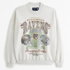 NWT Baltimore Ravens Abercrombie sweatshirt size XL